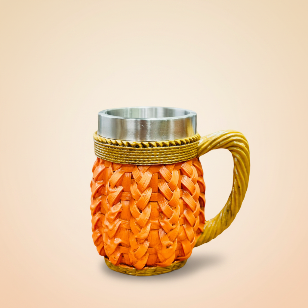 Wicker Rattan Mug - Professional